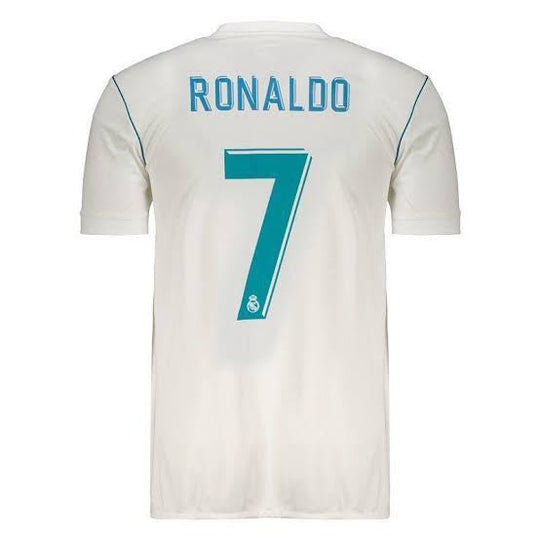 Camisa Retrô Real Madrid Home 2018 – Adidas Torcedor Masculina – RONALDO #7