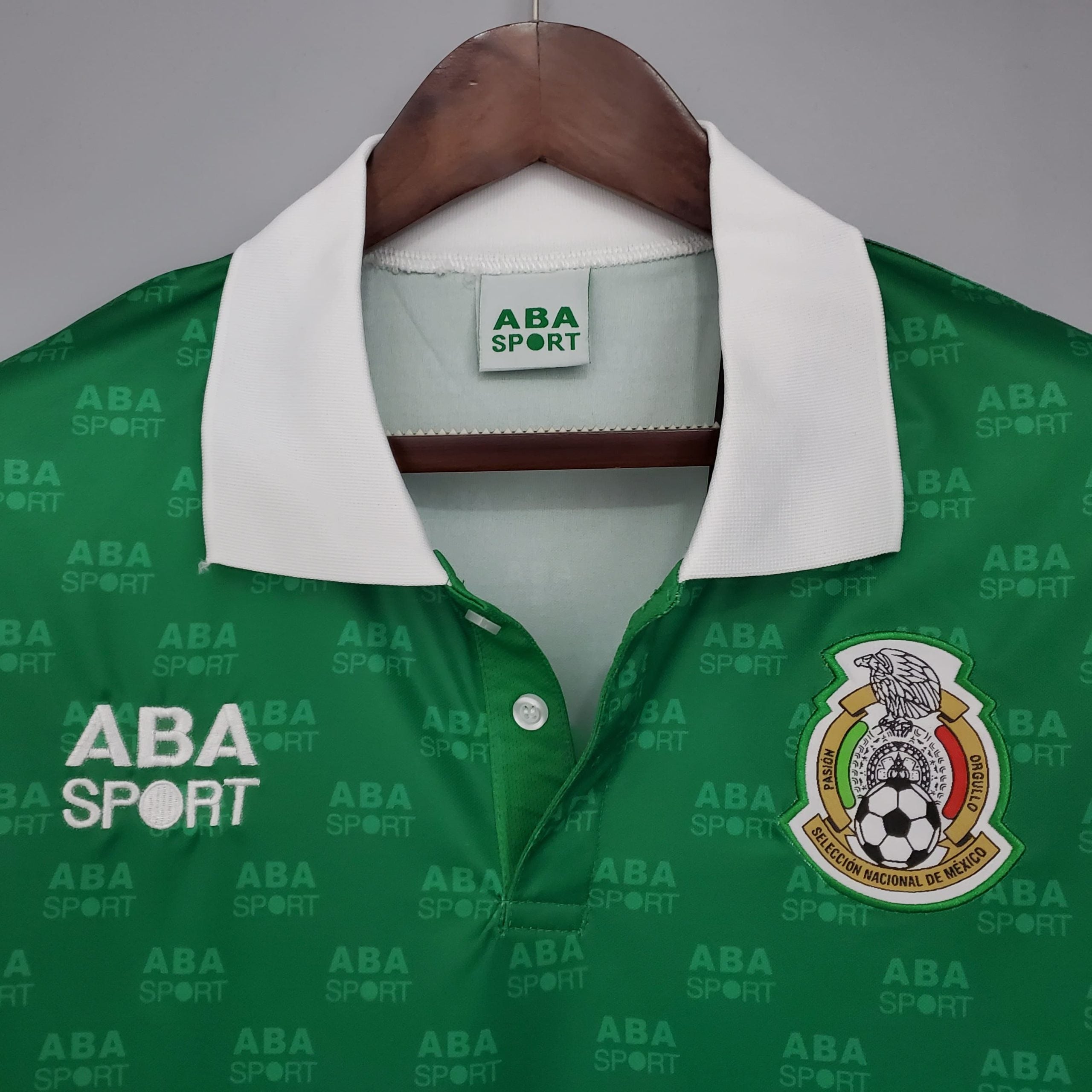 Camisa México Home (1) 1995 Aba Sport Retrô Masculina