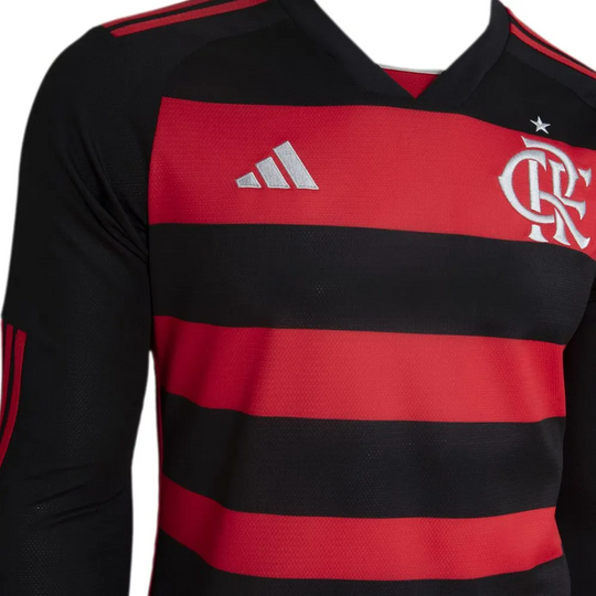 Camisa Flamengo Home – 2024/25 - Manga Longa