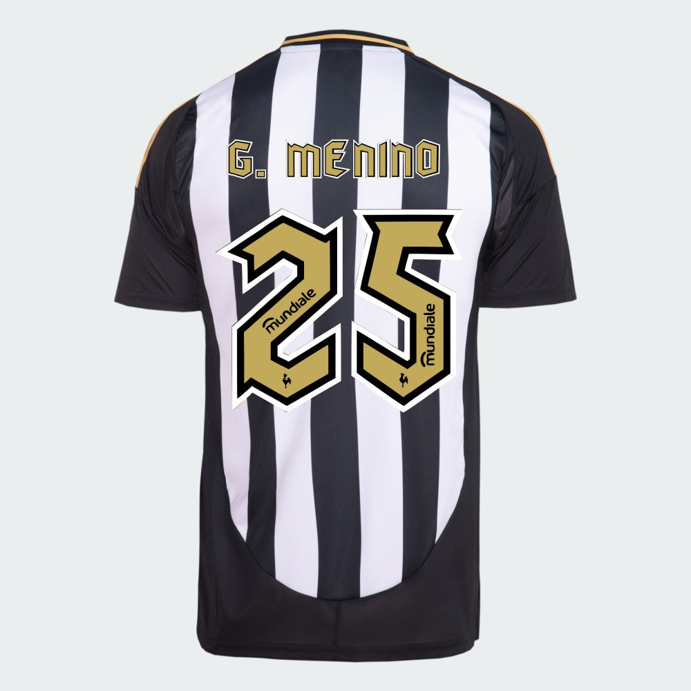 Camisa Adidas Atlético Mineiro 2025/26 I G. MENINO N° 25