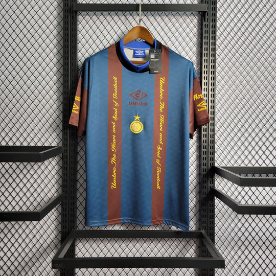 Camisa Inter de Milão Treino 1994/95 - Retrô Masculina