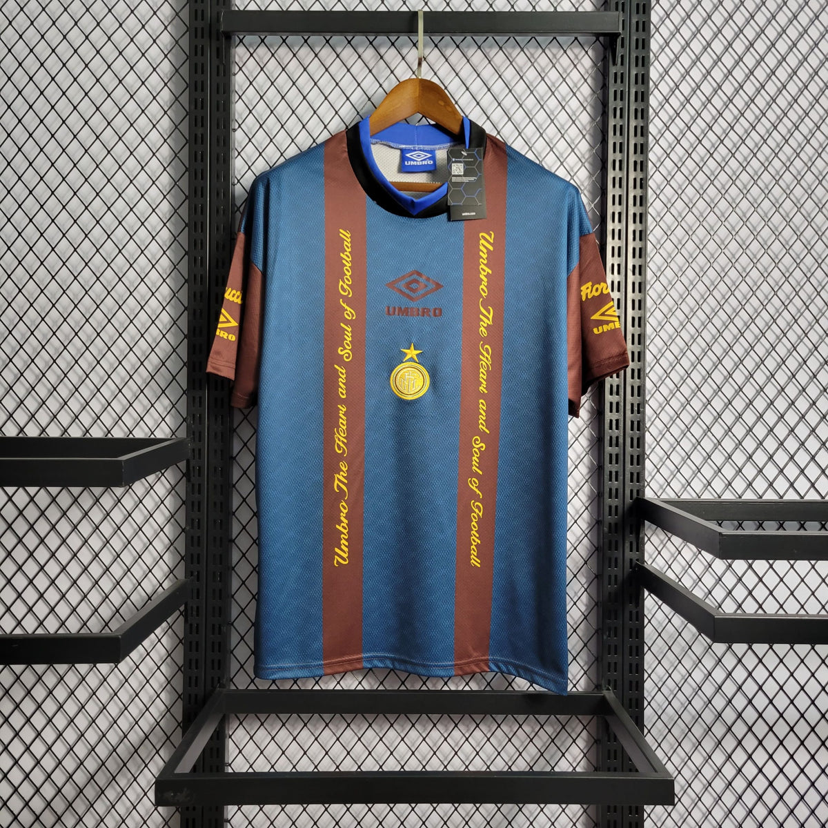 Camisa Inter de Milão Treino 1994/95 - Retrô Masculina
