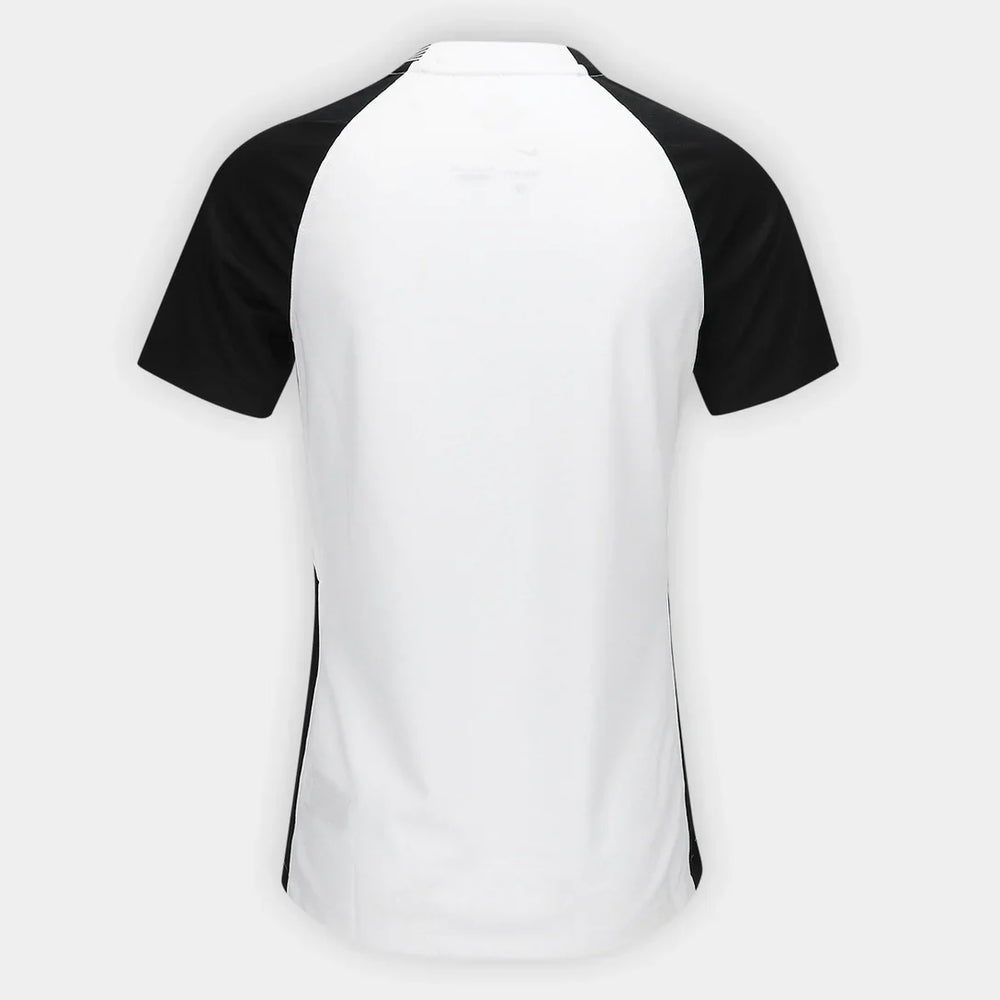 Camisa Corinthians Home 25/26 Nike Torcedor Feminina - Branco e Preto