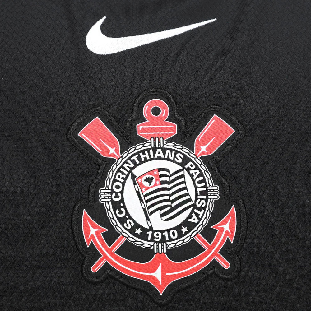 Camisa Corinthians Home 25/26 Nike Torcedor Masculino - Branco
