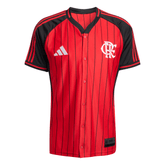 Camisa Flamengo US 25/26 Masculino Adidas Torcedor - Vermelha e Preta