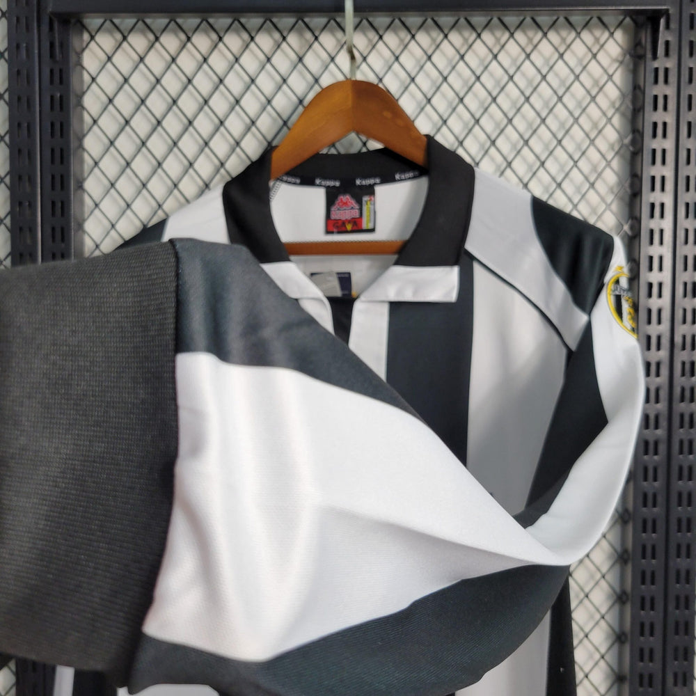 Camisa Juventus Home (1) 1997/98 - Retrô Manga Longa Masculina