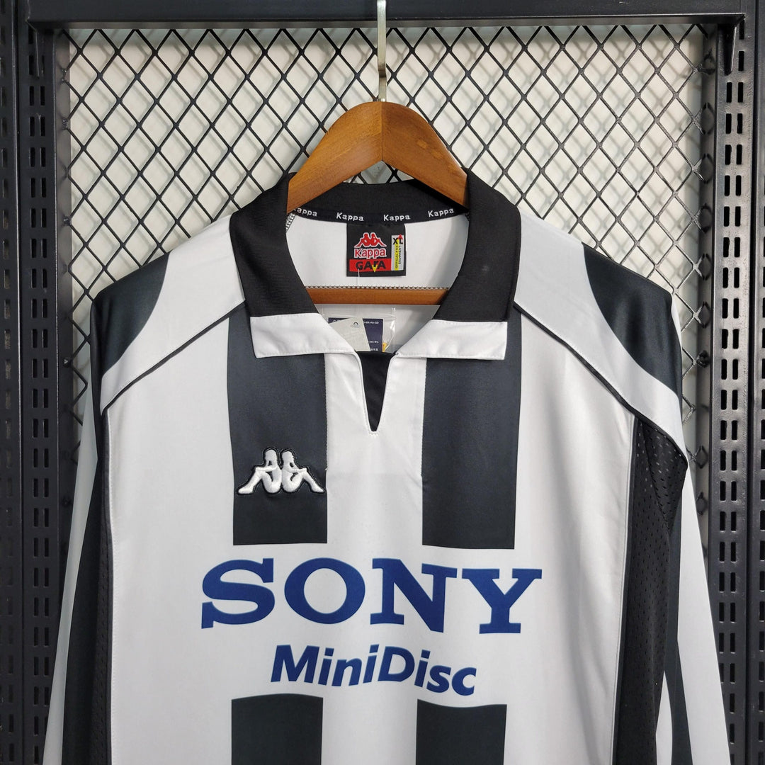 Camisa Juventus Home (1) 1997/98 - Retrô Manga Longa Masculina