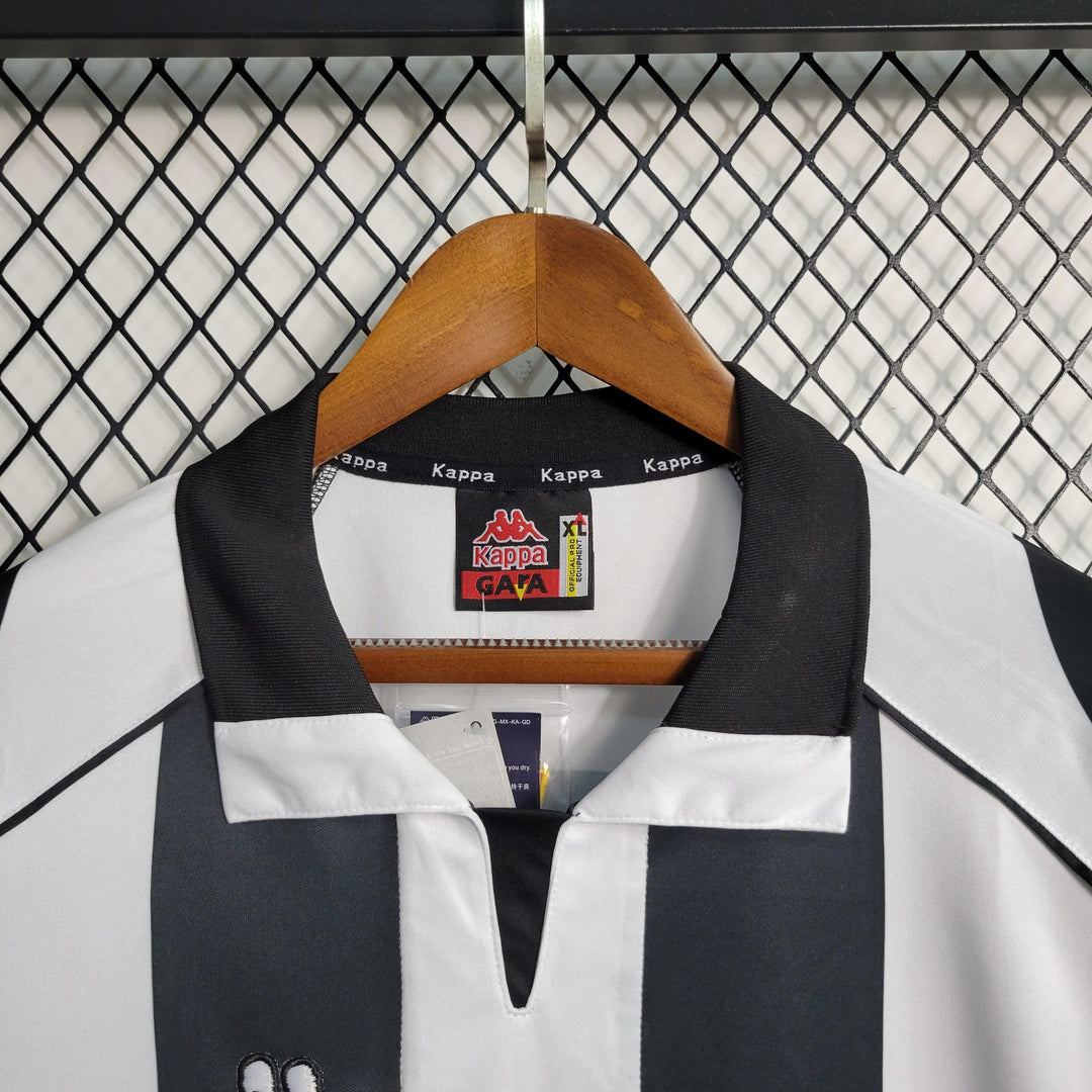 Camisa Juventus Home (1) 1997/98 - Retrô Manga Longa Masculina