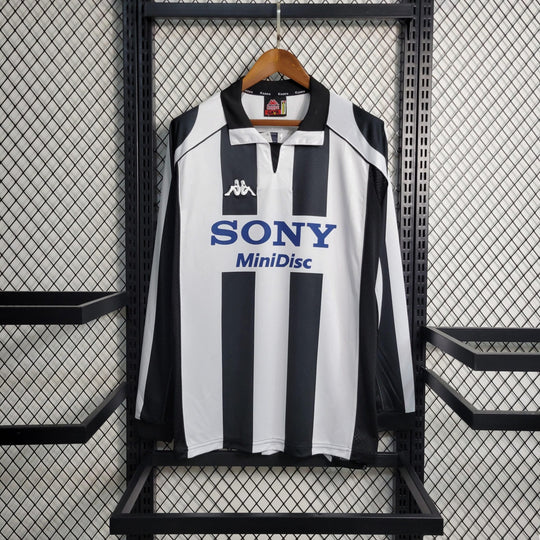 Camisa Juventus Home (1) 1997/98 - Retrô Manga Longa Masculina