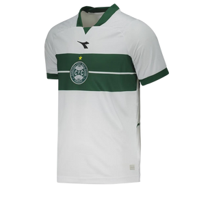 Camisa Coritiba Home 25/26 Diadora Torcedor Masculina - Branca e Verde