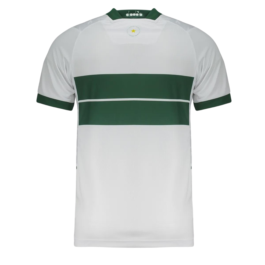 Camisa Coritiba Home 25/26 Diadora Torcedor Masculina - Branca e Verde