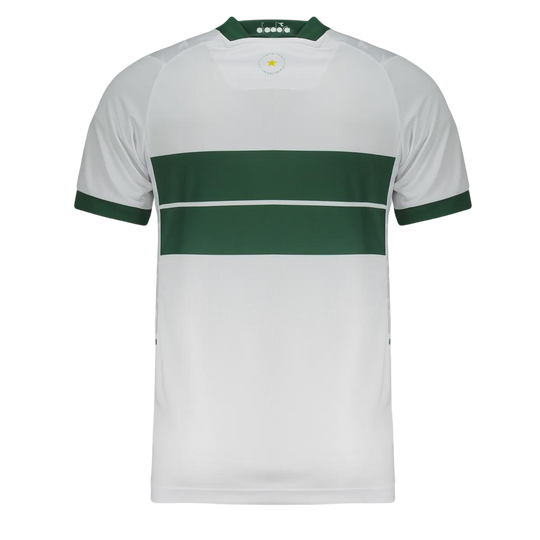 Camisa Coritiba Home 25/26 Diadora Torcedor Masculina - Branca e Verde