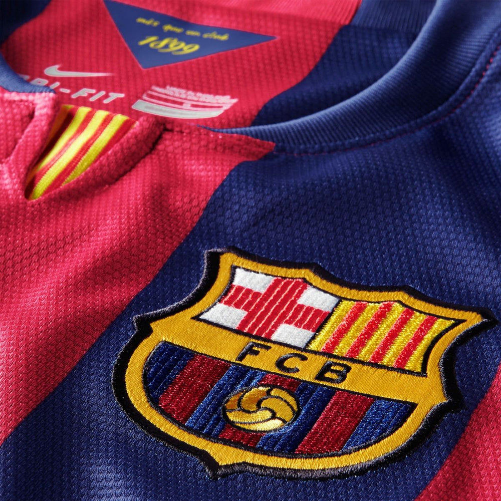 Camisa Barcelona – Retrô 2014/15 – NEYMAR JR #11 – Vermelha