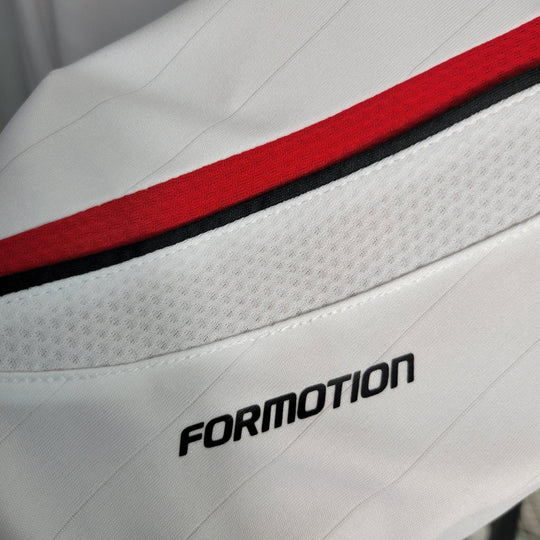 Camisa Milan Away (2) 2006/07 - Retrô Manga Longa Masculina
