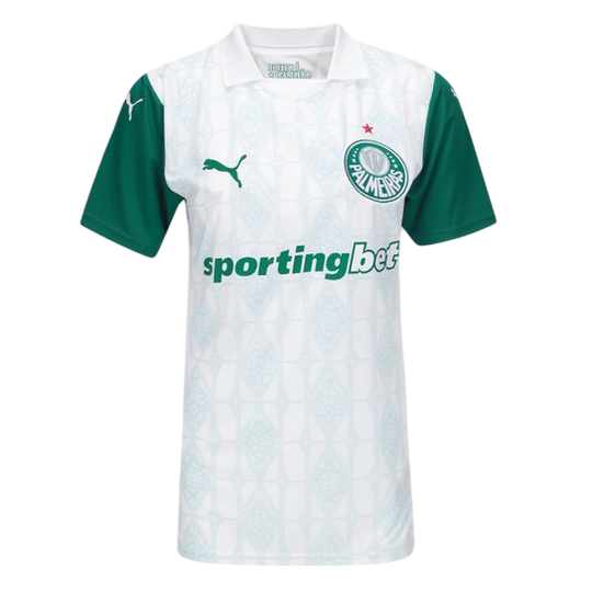 Camisa Palmeiras 25/26 Away Puma Feminina Torcedor - Branca
