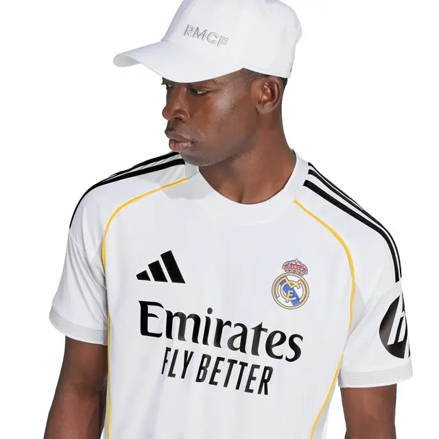 Camisa Real Madrid Home 2025/26 – Masculino Torcedor – Lançamento