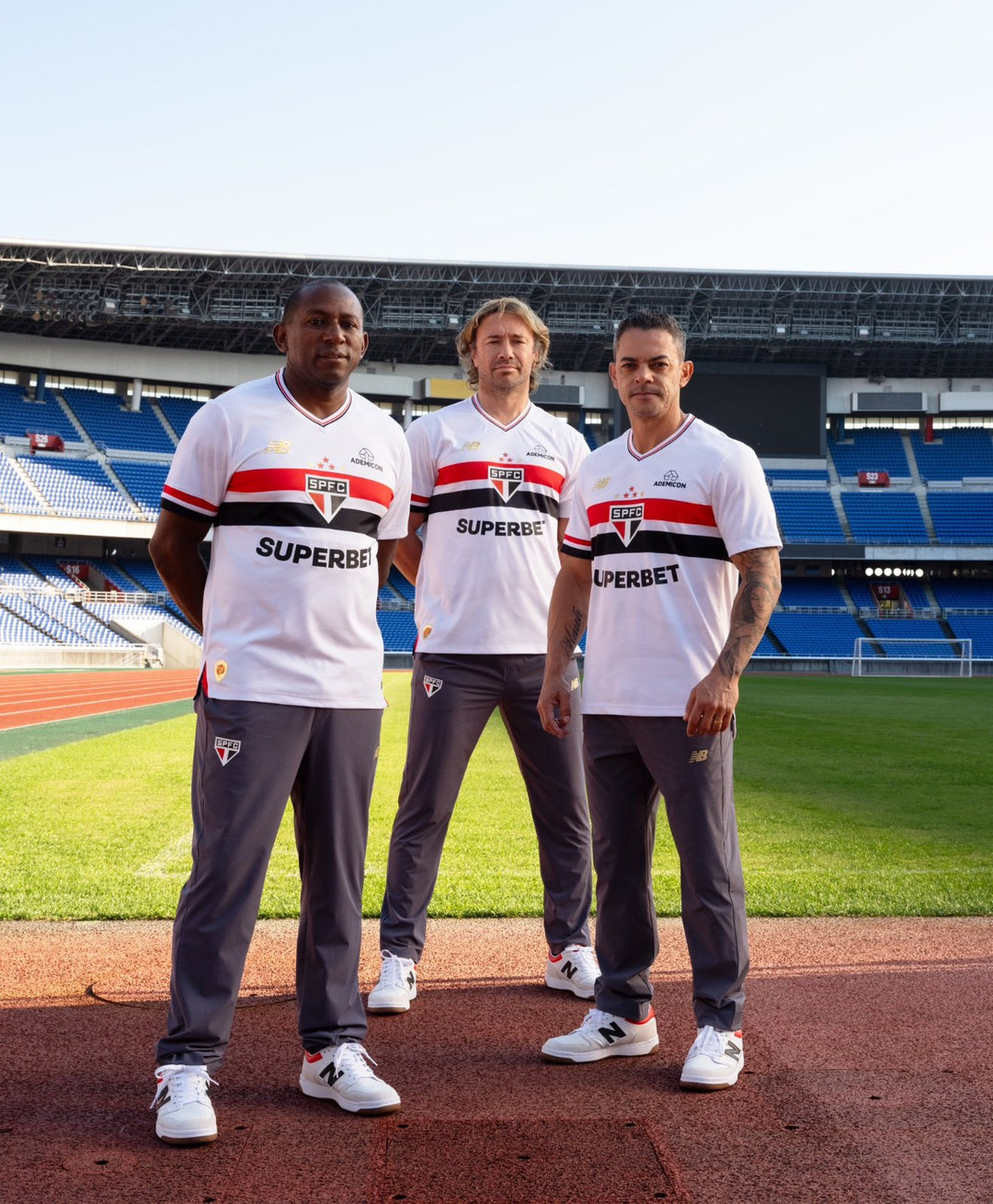 Camisa São Paulo Titular 25/26 – Torcedor Masculino – Branca – Lançamento