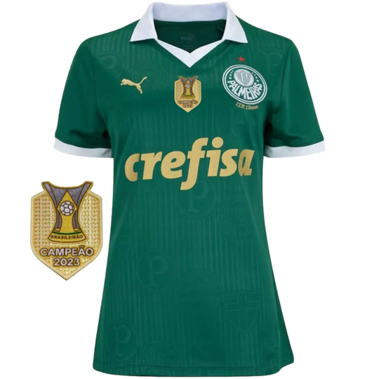 Camisa Palmeiras Home - 2024/25 – Feminina + Patch