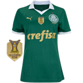 Camisa Palmeiras Home - 2024/25 – Feminina + Patch