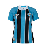 Camisa Grêmio Home 25/26 Umbro Torcedor Feminina - Tricolor