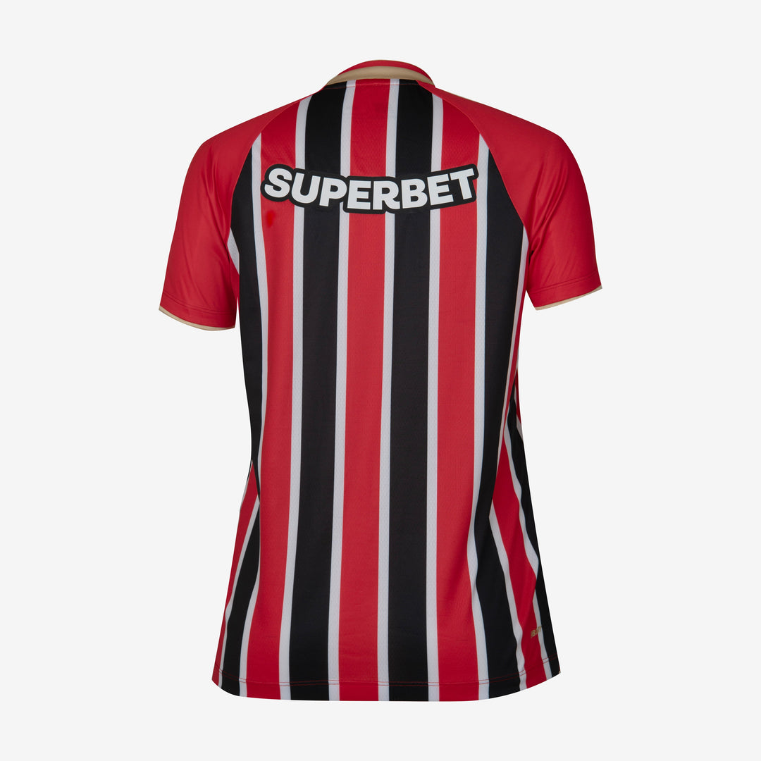 Camisa Feminina do São Paulo Away 25/26 - Listrada