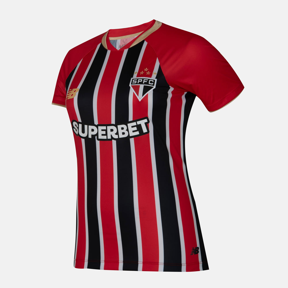 Camisa Feminina do São Paulo Away 25/26 - Listrada