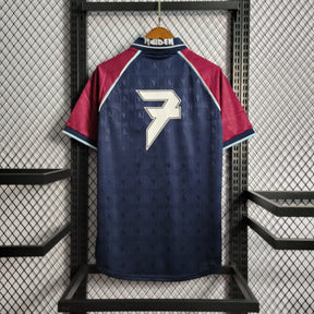 Camisa West Ham Home (1) Iron Maiden 1999 Vandanel Retrô Masculina