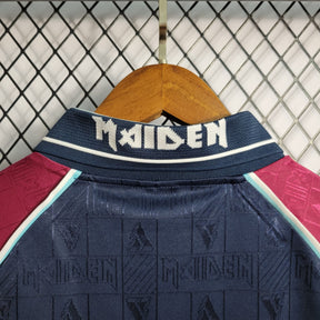 Camisa West Ham Home (1) Iron Maiden 1999 Vandanel Retrô Masculina