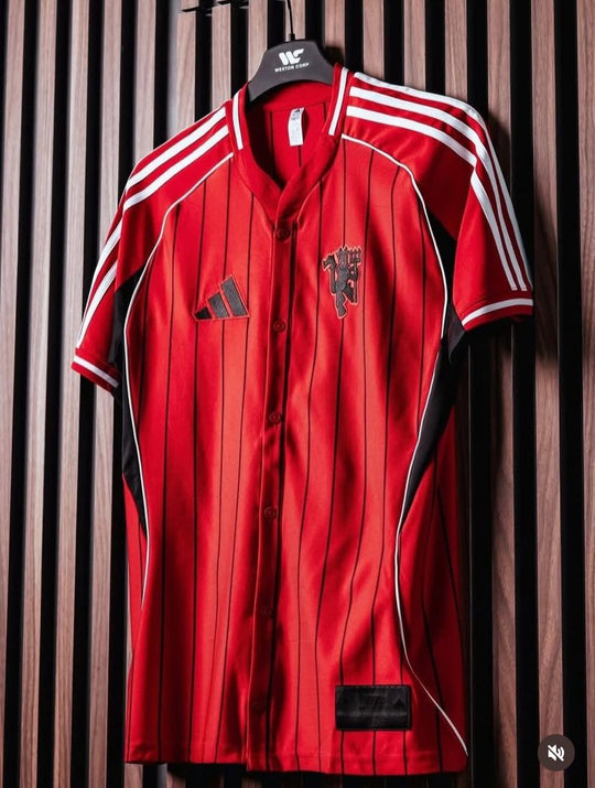 Camisa Manchester United US PACK Baseball 2025 Vermelha