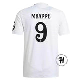 Camisa Real Madrid 24/25 Mbappé #9 – Masculina Torcedor