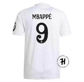 Camisa Real Madrid 24/25 Mbappé #9 – Masculina Torcedor