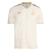 Camisa Flamengo Third 25/26 Masculina Torcedor - Begê e Dourado