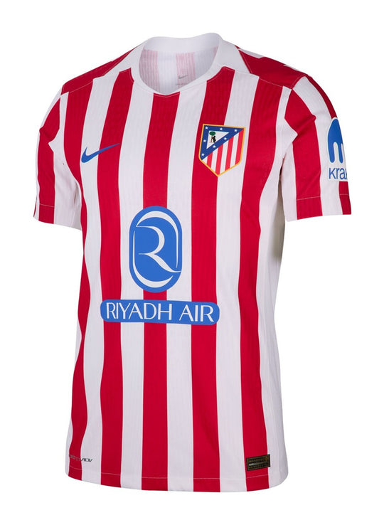 Camisa Atlético de Madrid Home 25/26 s/n° Torcedor Masculino - Branco e Vermelho