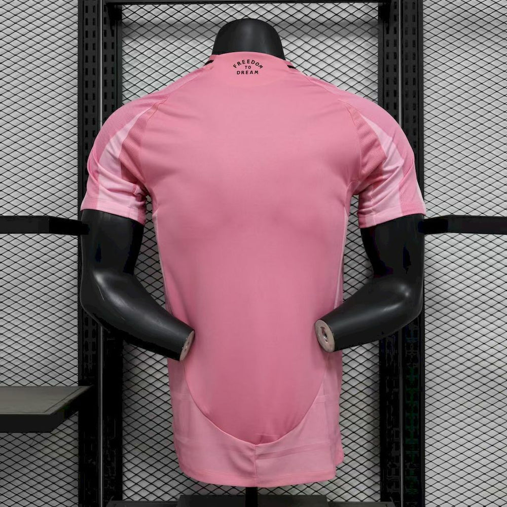Camisa Inter Miami Home 25/26 Jogador Adidas Masculino - Rosa