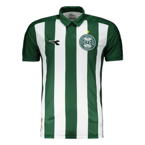 Camisa Coritiba Away 25/26 Diadora Torcedor Masculina - Verde e Branco