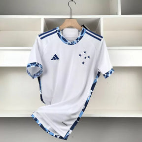 Camisa Cruzeiro II 24/25 – Gabi Nº 9 – Torcedor Adidas Masculina – Branco e Azul