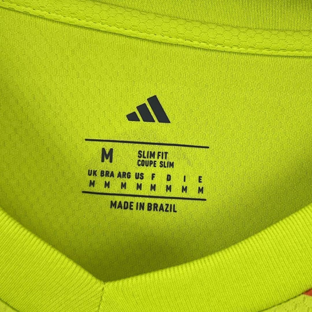 Flamengo 2025∕26 Yellow goalkeeper uniform