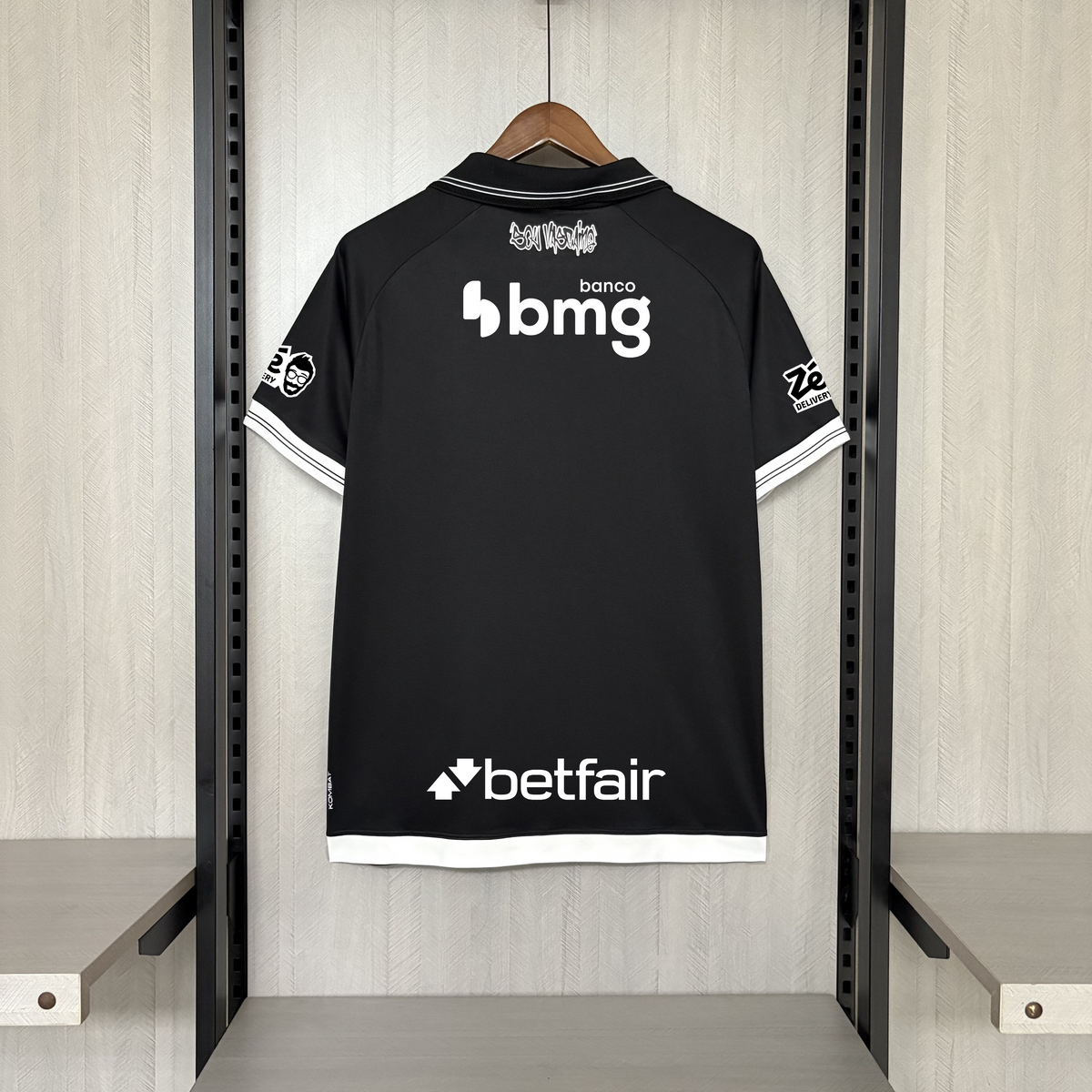 Camisa Vasco da Gama Home+Patrocínios 25/26 – Versão Torcedor