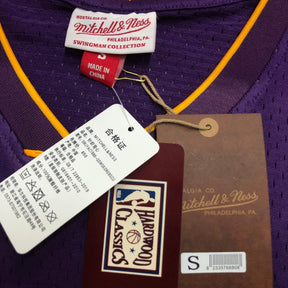 Regata Mitchell & Ness Lakers Shaquille O’Neal 1999-2000 Roxa