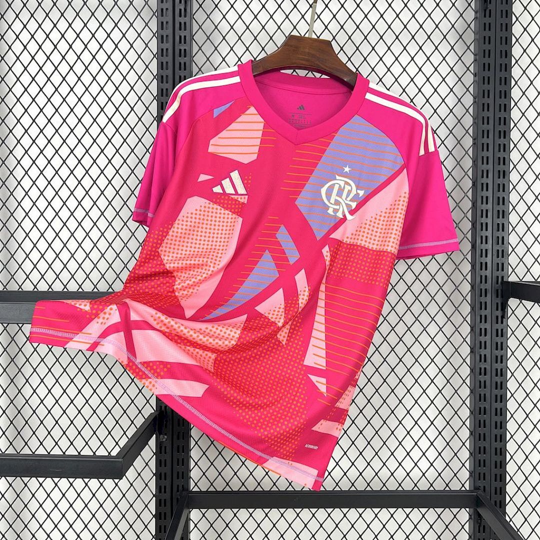 Flamengo 2025∕26 Pink goalkeeper uniform