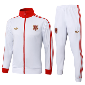 Conjunto de Treino Bayern de Munich Especial 125 25/26  Branco e Vermelho