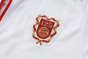 Conjunto de Treino Bayern de Munich Especial 125 25/26  Branco e Vermelho