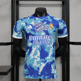 Camisa Real Madrid Edição Especial 2024/25 Jogador Adidas Masculino com Patch - Azul e Branca