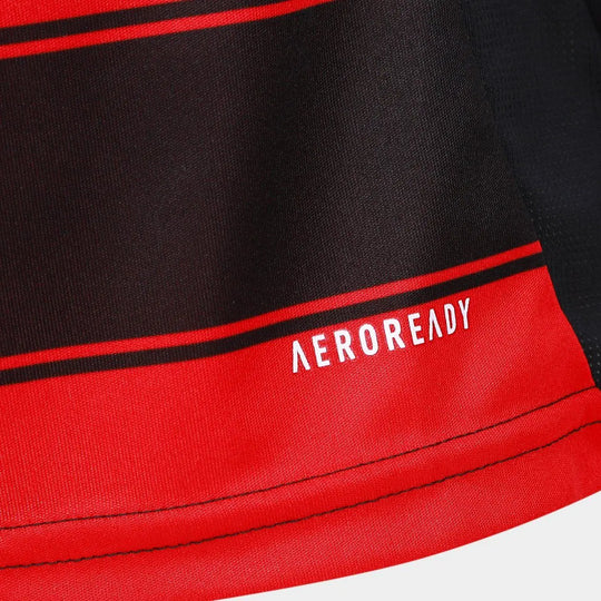 Camisa Flamengo 25/26 Home Adidas Feminina Torcedor - Vermelha e Preta