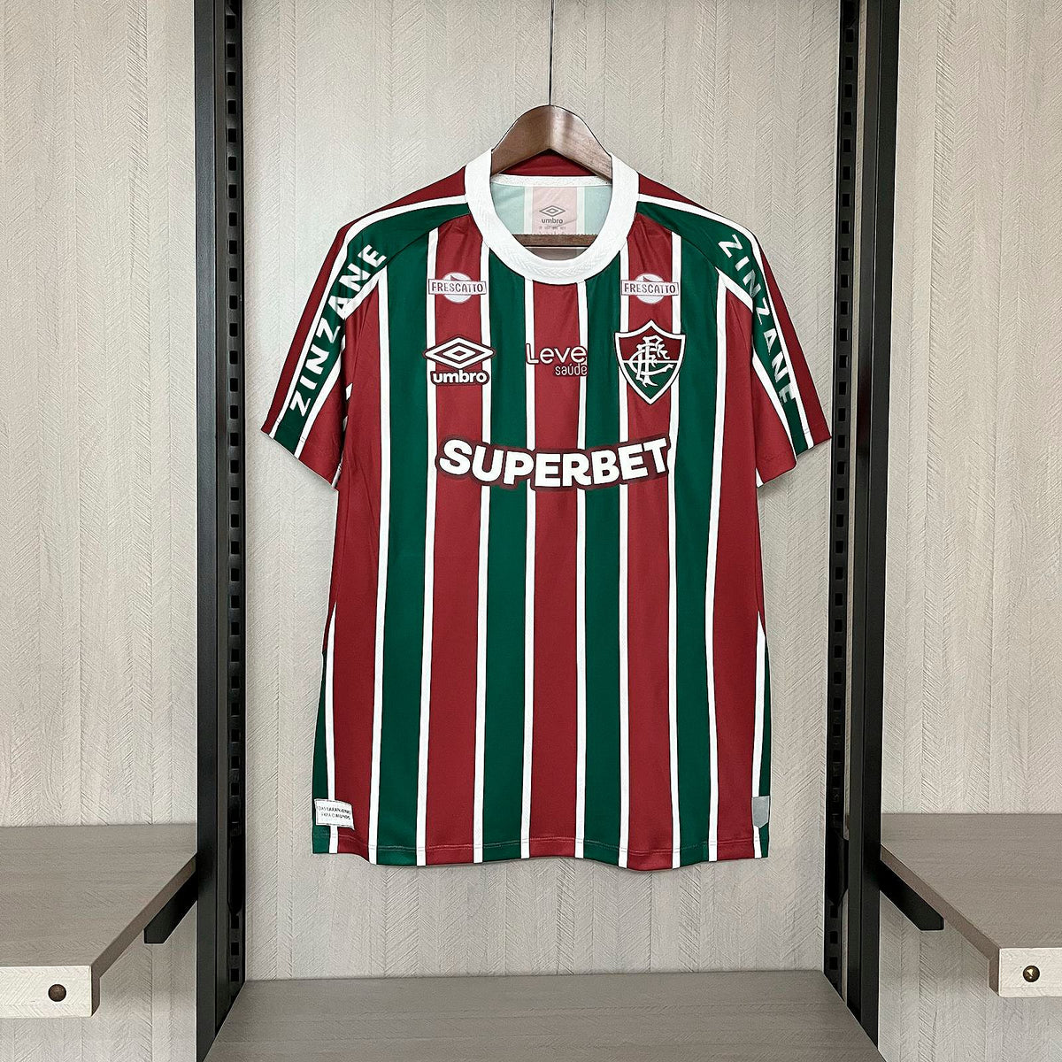 Camisa Fluminense Titular 25/26 – Masculino Torcedor – Lançamento – Com Patrocinadores