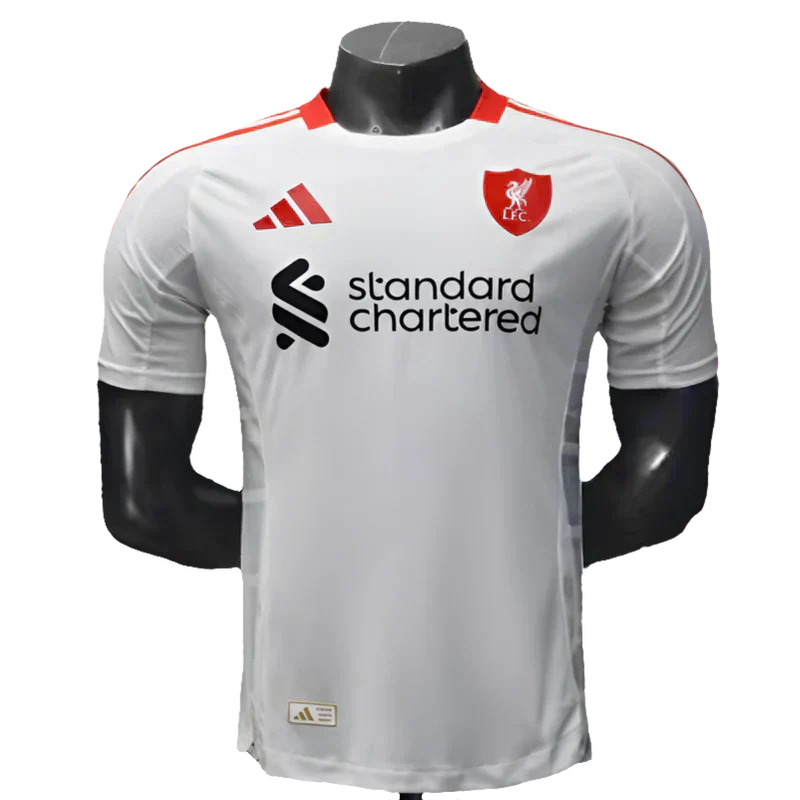 Camisa Liverpool Away 25/26 s/n Adidas Jogador Masculino - Vermelho (Cópia)