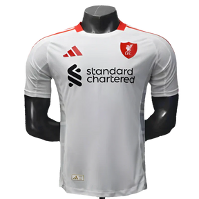 Camisa Liverpool Away 25/26 s/n Adidas Jogador Masculino - Vermelho (Cópia)