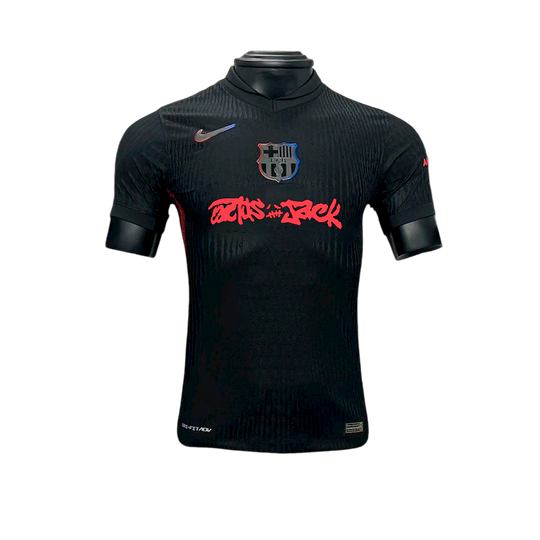 Camisa Barcelona Away 24/25 s/n° Jogador Masculino com Patch - Preta