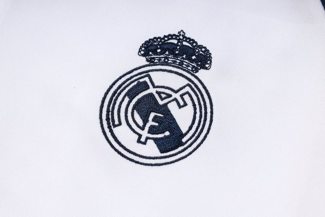 Conjunto de Treino Real Madrid 24/25 – Branco