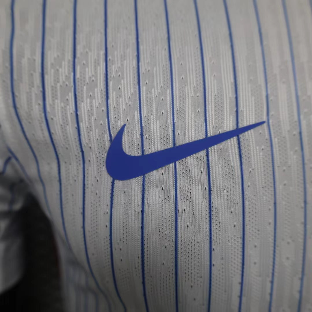 Camisa França Away 24/25 s/n° Jogador Nike Masculino com Patch - Branca